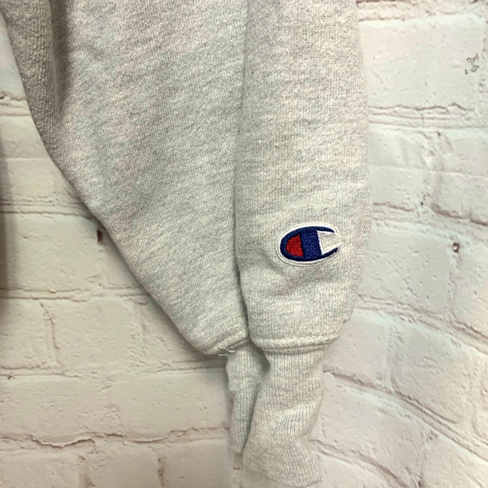 Vtg Champion Camp Thunderbird Reverse Weave Hoodie Size L - Picture 2 of 5